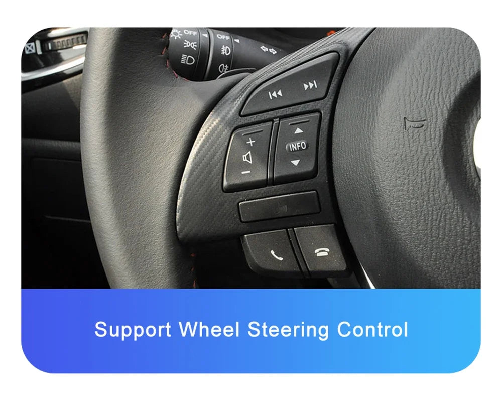 DSP CarPlay 7'' Android 14.0 Car Player 8GB 128G multimedia car radio GPS WiFi for TOYOTA AVENSIS T25 2002 -2005 2006 2007 2008